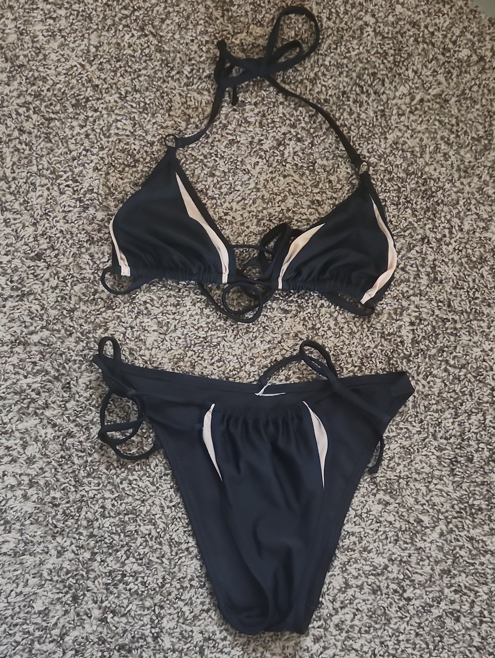 Black And Tan Bikini
